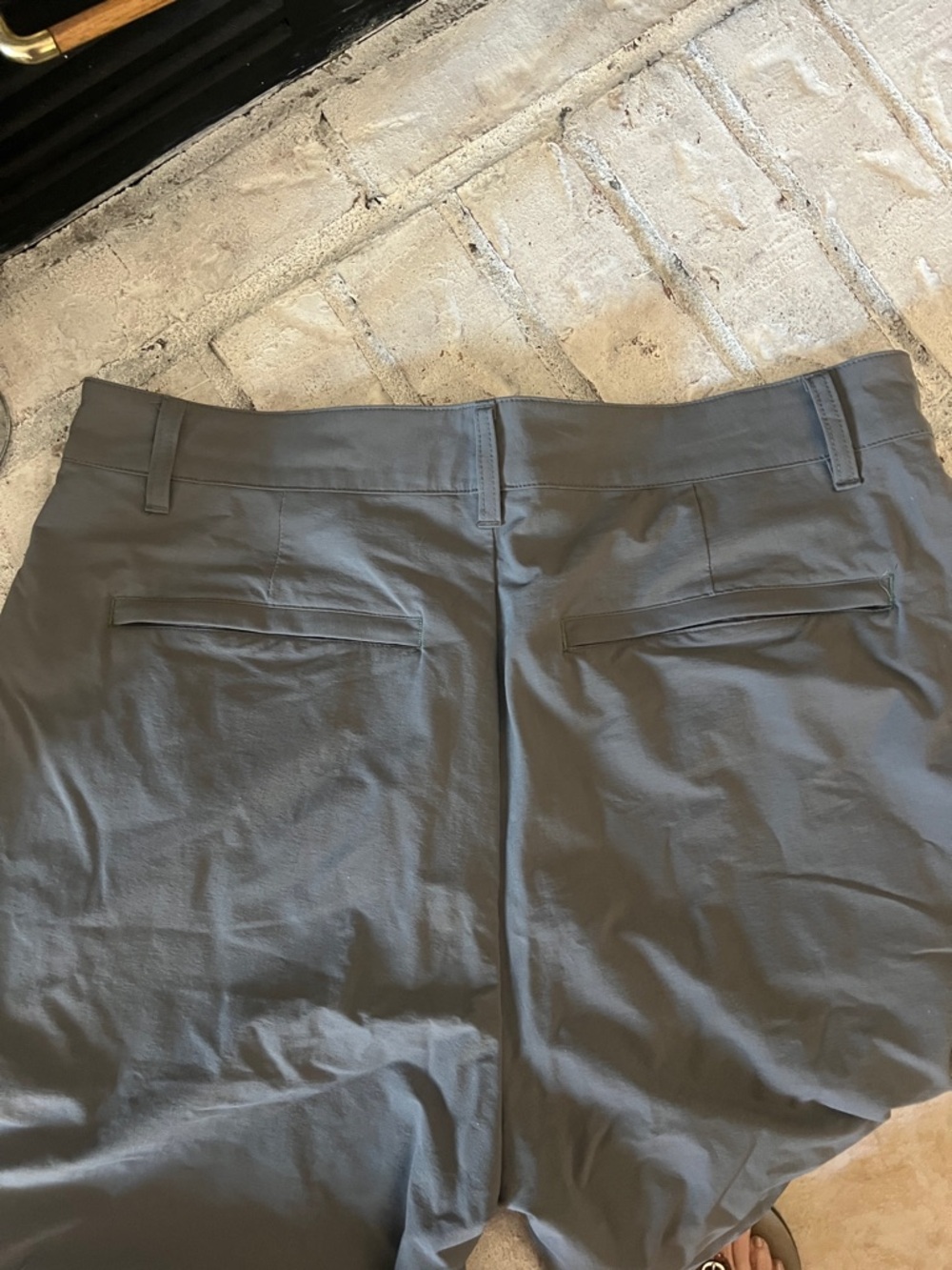 NWOT Orvis Men’s Gray performance Stretch pants sz 34x32